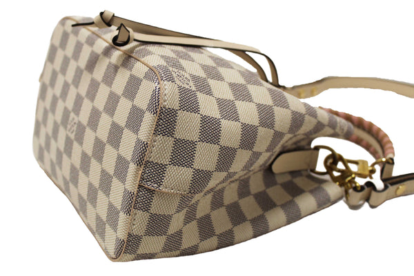 Louis Vuitton Damier Azur Canvas with Braided Handle NeoNoe BB Bag