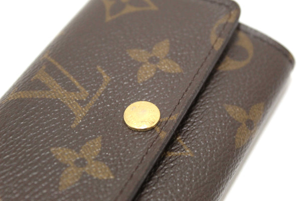Louis Vuitton Classic Brown Monogram Canvas 6 Key Holder