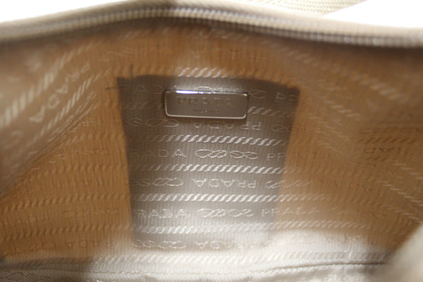 Prada Desert Beige Re-Nylon Re-Edition 2000 Mini Shoulder Bag