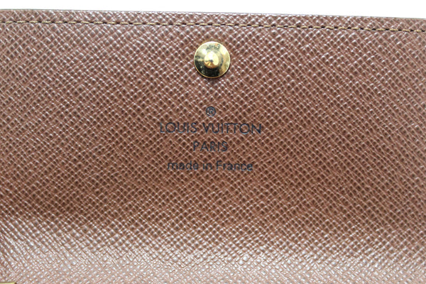 Louis Vuitton Classic Brown Monogram Canvas 6 Key Holder
