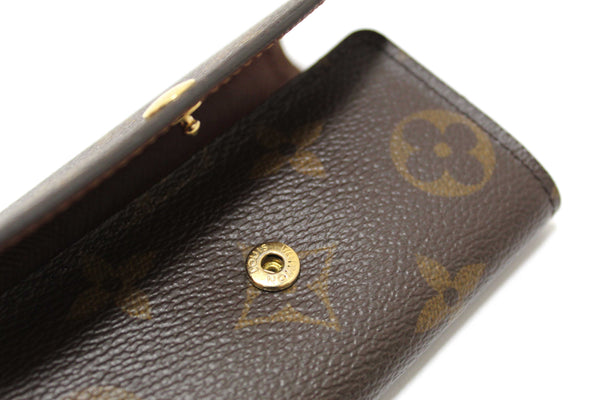 Louis Vuitton Classic Brown Monogram Canvas 6 Key Holder