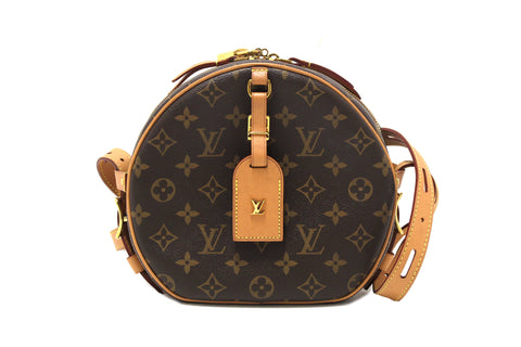 Louis Vuitton Classic Monogram Boite Chapeau Souple MM Bag