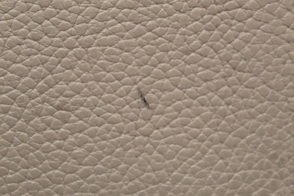 Louis Vuitton Galet Grey Grained Taurillon Leather LV Vertical Wallet