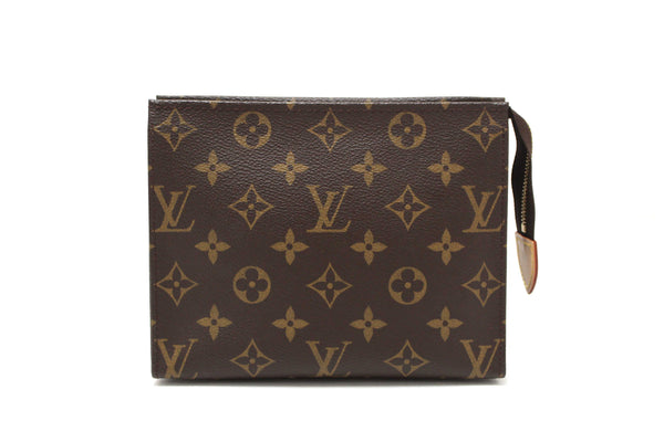 Louis Vuitton Classic Monogram Toiletry Pouch 19 Cosmetic Bag