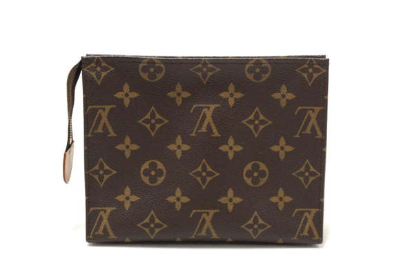 Louis Vuitton Classic Monogram Toiletry Pouch 19 Cosmetic Bag