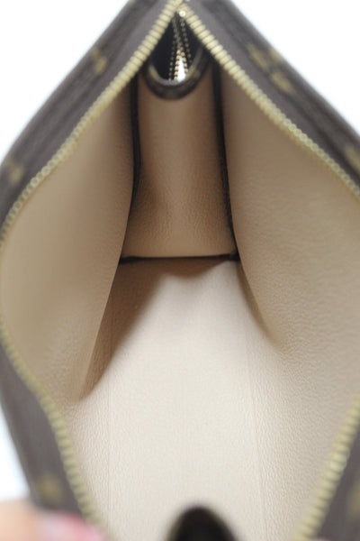 Louis Vuitton Classic Monogram Toiletry Pouch 19 Cosmetic Bag