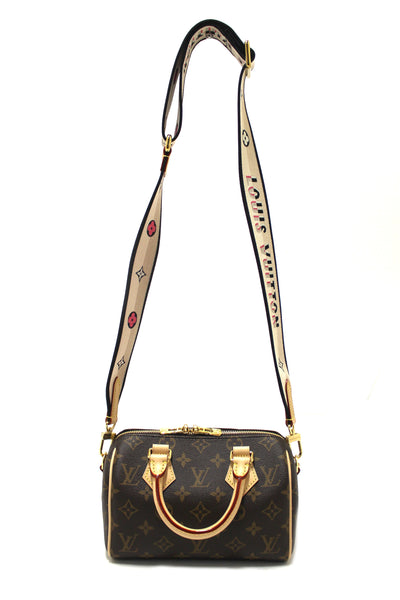 Louis Vuitton Classic Monogram Speedy 20 Bandoulière Bag