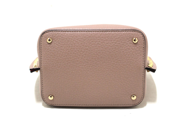 Valentino Garavani Rockstud Poudre  Grainy Calfskin Leather Shopper