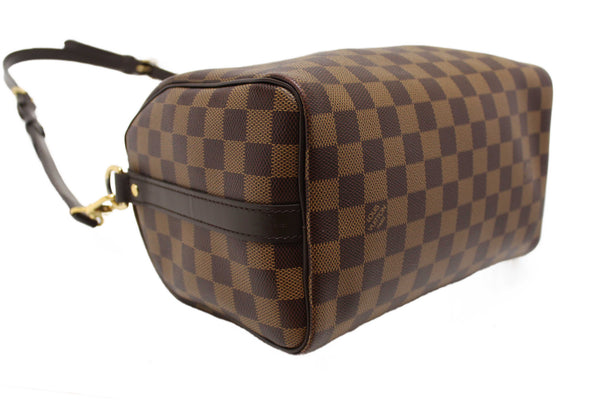 Louis Vuitton Damier Ebene Speedy 25 Bandouliere Bag