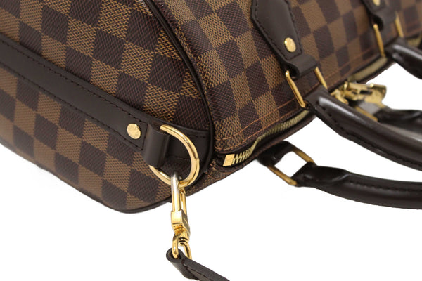 Louis Vuitton Damier Ebene Speedy 25 Bandouliere Bag