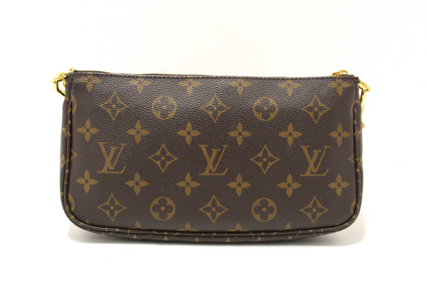 Louis Vuitton Classic Monogram Pink Strap Multi-Pochette Accessoires Bag
