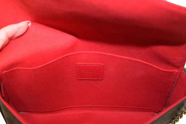 Louis Vuitton Damier Ebene Canvas Felicie Pochette Bag