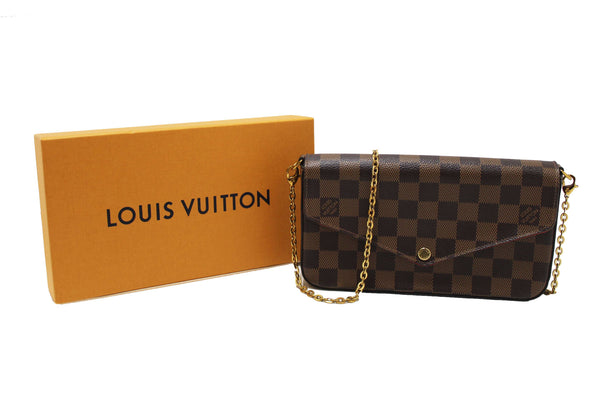 Louis Vuitton Damier Ebene Canvas Felicie Pochette Bag
