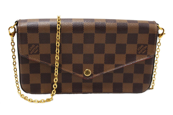 Louis Vuitton Damier Ebene Canvas Felicie Pochette Bag