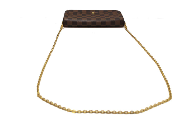 Louis Vuitton Damier Ebene Canvas Felicie Pochette Bag
