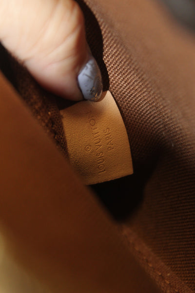Louis Vuitton Classic Monogram Khaki PInk Strap Multi-Pochette Accessoires Bag
