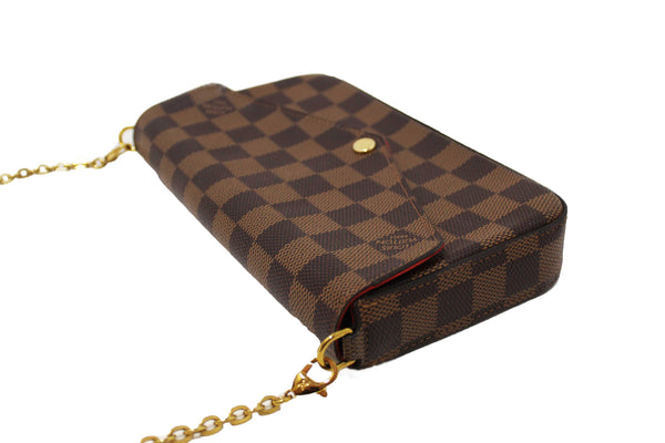Louis Vuitton Damier Ebene Canvas Felicie Pochette Bag