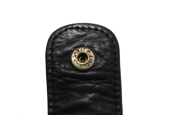 Vintage Chanel Black Caviar Leather Timeless CC Small Wallet