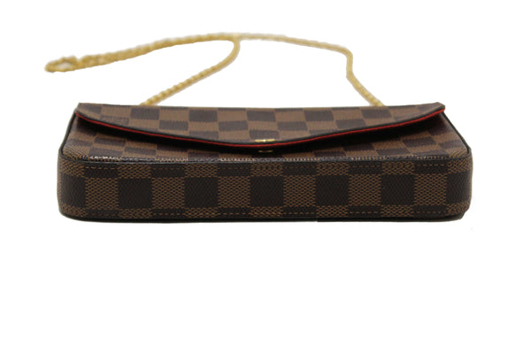 Louis Vuitton Damier Ebene Canvas Felicie Pochette Bag