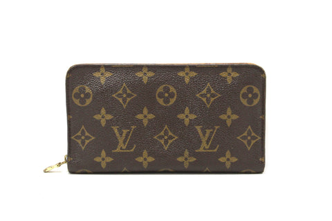 Louis Vuitton Classic Monogram Zip Around Long Wallet