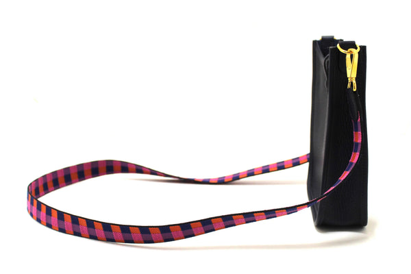 Hermès Bleu Nuit Clemence Leather Evelyne 16 Amazone Bag