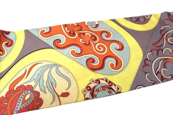 Hermes Silk Festival des Amazones Maxi Twilly Scarf