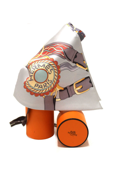 Hermes Silk Festival des Amazones Maxi Twilly Scarf