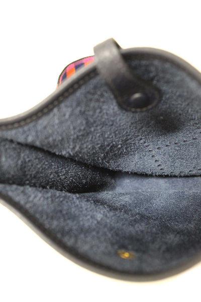 Hermès Bleu Nuit Clemence Leather Evelyne 16 Amazone Bag