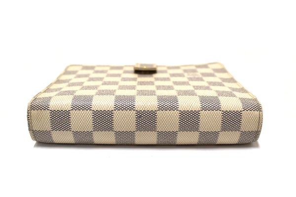 Louis Vuitton Damier Azur Canvas Medium Ring Agenda Cover