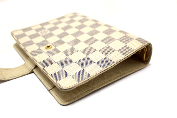 Louis Vuitton Damier Azur Canvas Medium Ring Agenda Cover