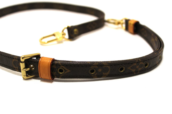 Louis Vuitton Classic Monogram Canvas 16mm Adjustable Shoulder Strap