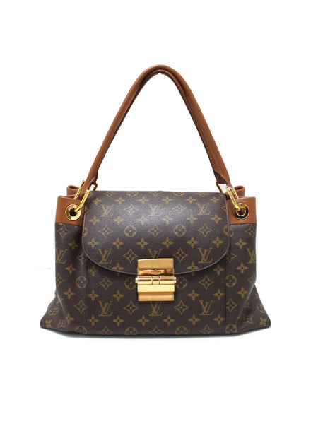 Louis Vuitton Classic Monogram Camel Olympe Shoulder