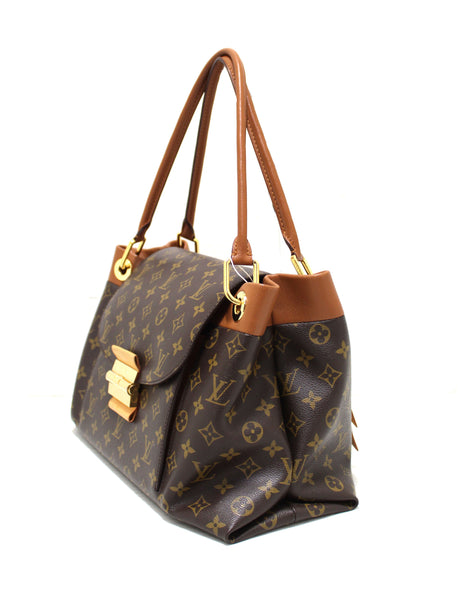 Louis Vuitton Classic Monogram Camel Olympe Shoulder