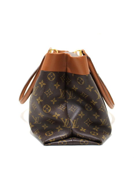 Louis Vuitton Classic Monogram Camel Olympe Shoulder