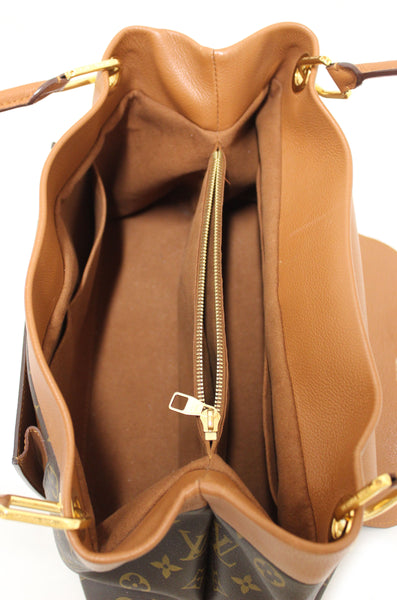 Louis Vuitton Classic Monogram Camel Olympe Shoulder