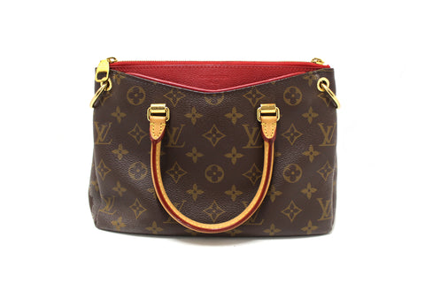 Louis Vuitton Monogram Red Pallas BB Hand/Crossbody Bag