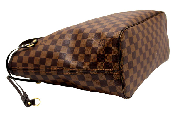 Authentic NEW Louis Vuitton Damier Ebene Canvas Neverfull MM Tote Shoulder Bag