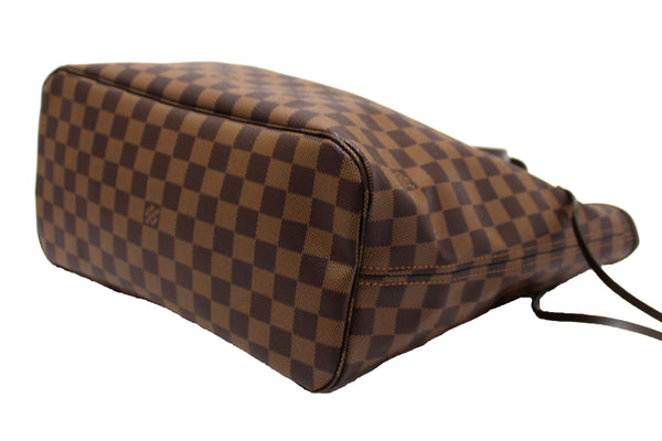 NEW Louis Vuitton Damier Ebene Canvas Neverfull MM Tote Shoulder Bag