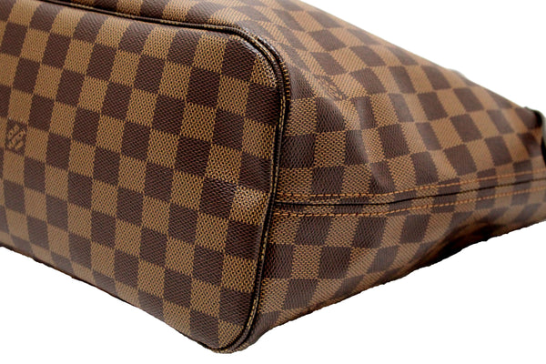 NEW Louis Vuitton Damier Ebene Canvas Neverfull MM Tote Shoulder Bag