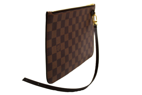 NEW Louis Vuitton Damier Ebene Canvas Neverfull MM Tote Shoulder Bag