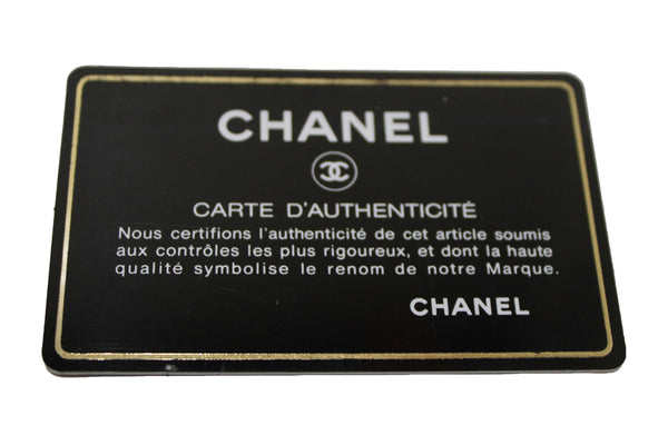 Chanel Beige Caviar Leather Medium Size Bi-fold Wallet