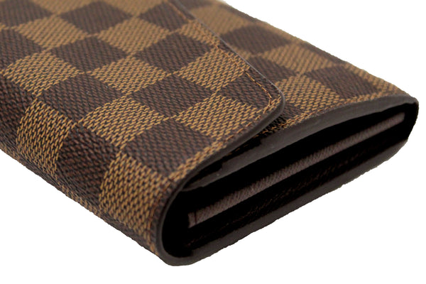 NEW Louis Vuitton Damier Ebene Canvas Sarah Wallet