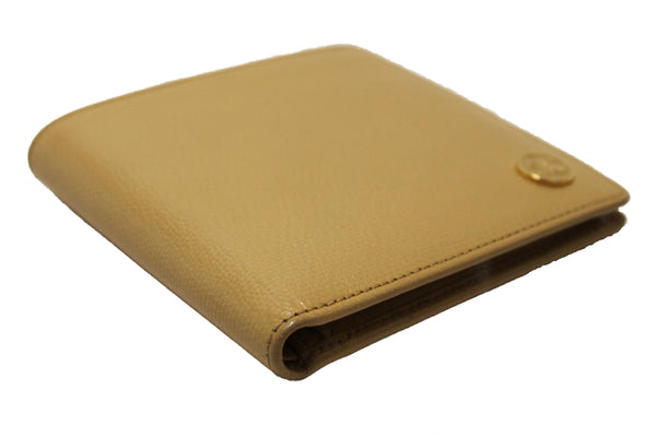 Chanel Beige Caviar Leather Medium Size Bi-fold Wallet