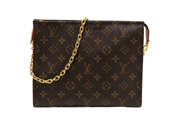 Louis Vuitton Classic Monogram Toiletry Pouch On Chain