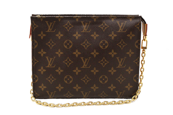Louis Vuitton Classic Monogram Toiletry Pouch On Chain