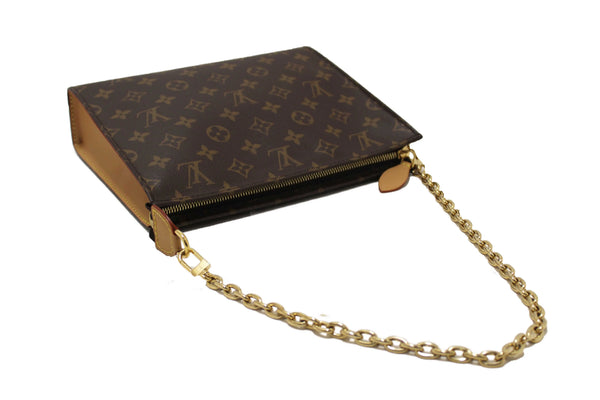 Louis Vuitton Classic Monogram Toiletry Pouch On Chain
