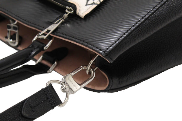 Louis Vuitton Black Epi Leather Marelle MM Tote Hand/Messenger Bag