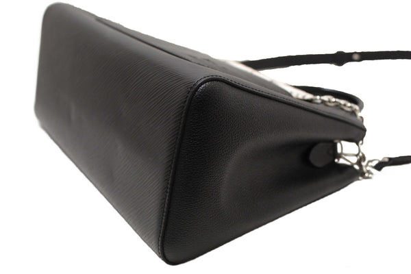 Louis Vuitton Black Epi Leather Marelle MM Tote Hand/Messenger Bag