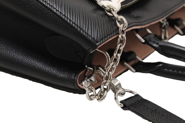 Louis Vuitton Black Epi Leather Marelle MM Tote Hand/Messenger Bag