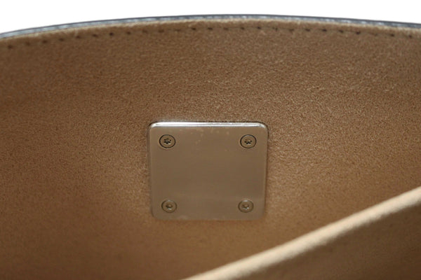 Louis Vuitton Black Grained Calf Leather LockMe Ever BB Bag